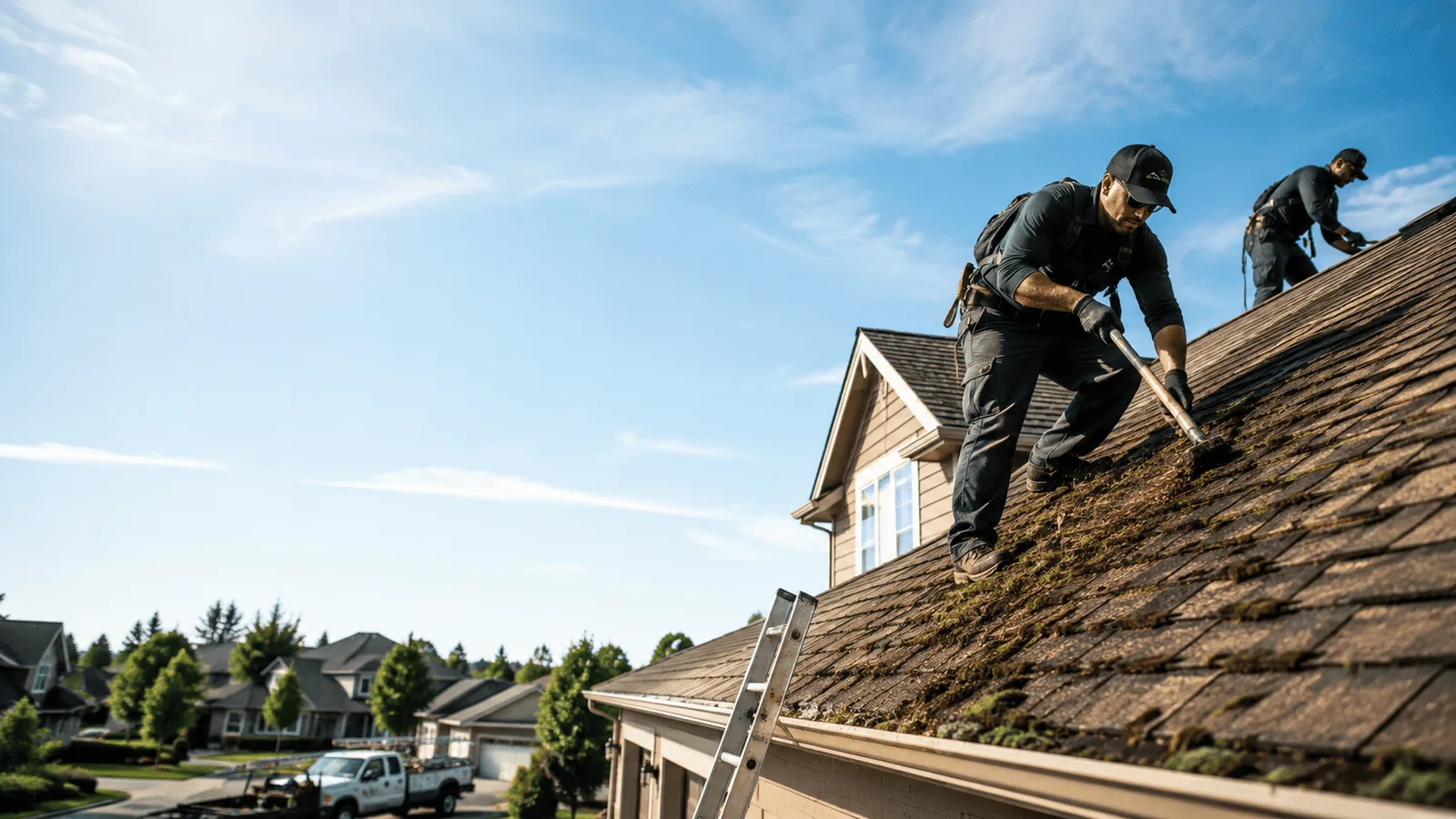 Roof Moss Removal in Delbarton, WV near me
